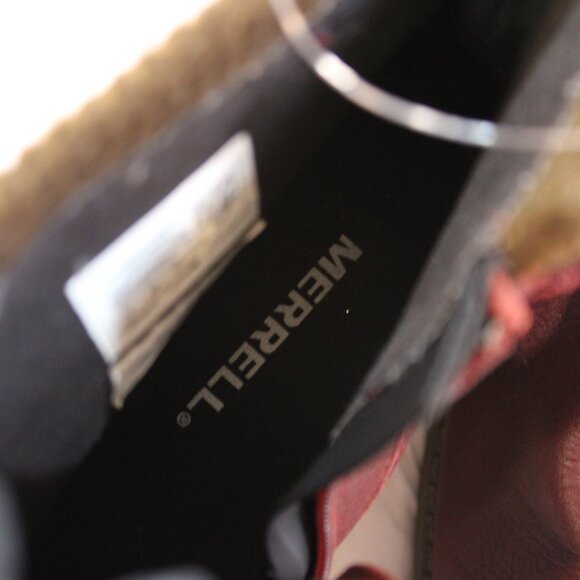 Merrell Shiloh II Burgundy Leather Ankle Boots Women’s NWOB Size 11 - Picture 8 of 15